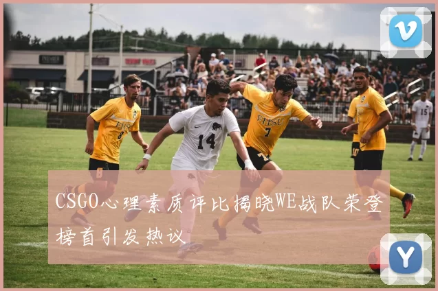 CSGO心理素质评比揭晓WE战队荣登榜首引发热议